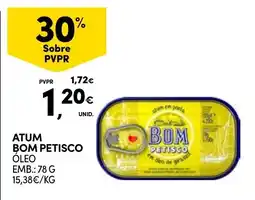 Continente atum bom petisco promoção