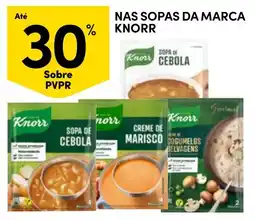 Continente Sopas da marca Knorr promoção
