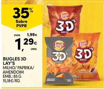 Continente Bugles 3d lay's promoção