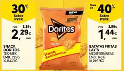 Continente Snack Doritos Tex-Mex promoção