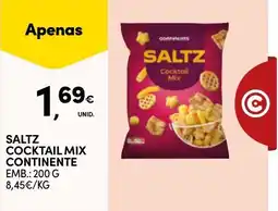 Continente saltz cocktail mix continente promoção