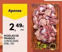 Continente Moelas de frango congeladas promoção