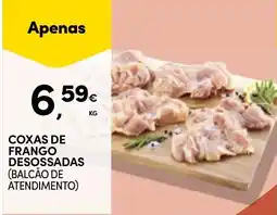 Continente Coxas de frango desossadas promoção