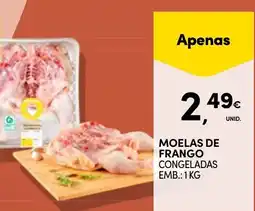Continente Moelas de frango congeladas promoção