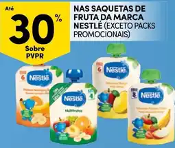 Continente Fruta da marca Nestlé promoção