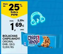 Continente Bolachas chips ahoy! original promoção