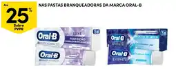 Continente nas pastas branqueadoras da marca oral-b promoção
