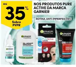 Continente nos produtos pure active da marca garnier promoção