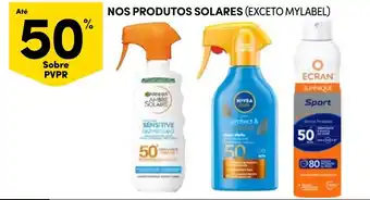 Continente Nossos produtos solares (exceto mylabel) promoção