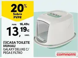 Continente Casa toilette mimau promoção