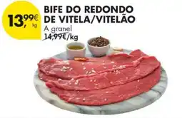 Pingo Doce Bife do redondo de vitela/vitelão promoção
