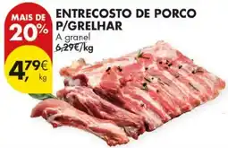 Pingo Doce Entrecosto de porco p/grelhar promoção