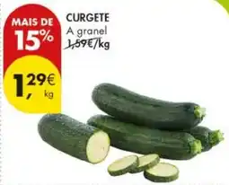 Pingo Doce Curgete promoção