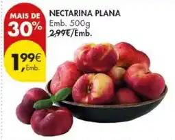 Pingo Doce nectarina plana promoção