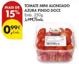 Pingo Doce tomate mini alongado azura promoção