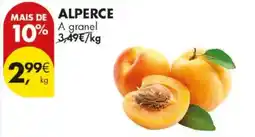 Pingo Doce alperce a granel promoção