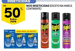 Continente Raid inseticidas promoção
