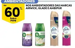 Continente ambientadores das marcas airwick, glade e ambipur promoção