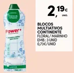 Continente Power+ creme de limpeza promoção