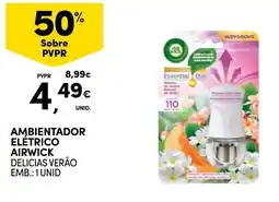 Continente ambientador elétrico airwick delícias verão promoção