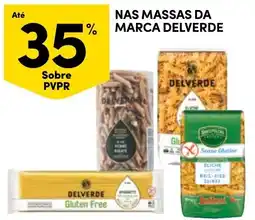 Continente massas da marca delverde promoção