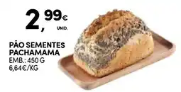 Continente Pão sementes pachamama promoção