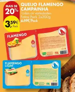 Pingo Doce Queijo flamengo campainha promoção