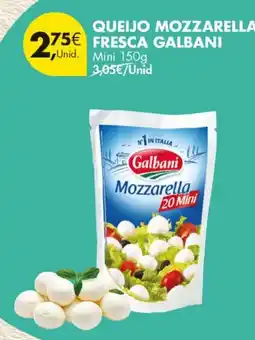 Pingo Doce Queijo mozzarella fresca galbani promoção