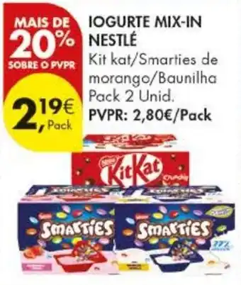 Iogurte mix-in nestlé