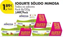 Pingo Doce Iogurte sólido mimosa promoção