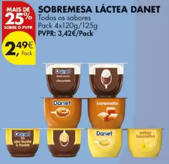 Sobremesa láctea danet