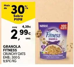 Continente Nestlé fitness granola promoção