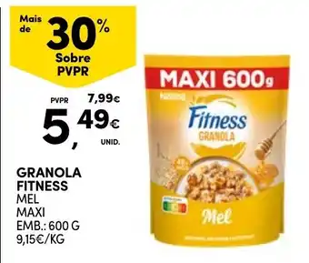 Granola fitness mel maxi