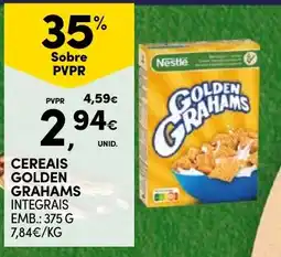 Continente Cereais golden grahams integrais promoção