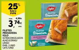 Continente filetes primavera iglo promoção