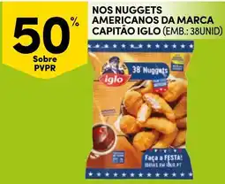 Continente Nuggets americanos da marca capitão iglo promoção