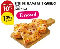 Pingo Doce Bite de fiambre e queijo promoção