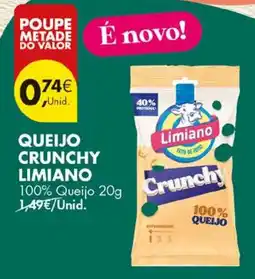 Pingo Doce Queijo crunchy limiano promoção