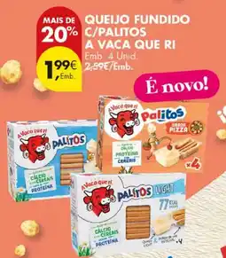 Pingo Doce A vaca que ri palitos promoção