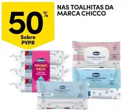 Continente toalhitas da marca chicco promoção