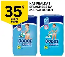 Continente Fraldas splashers da marca dodot promoção