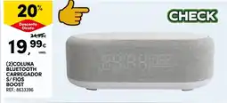 Continente coluna bluetooth carregador s/ fios boost promoção
