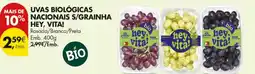 Pingo Doce Uvas biológicas nacionais s/grainha hey, vita! promoção