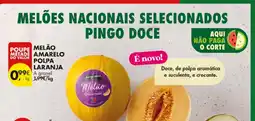 Pingo Doce melão amarelo polpa laranja pingo doce promoção