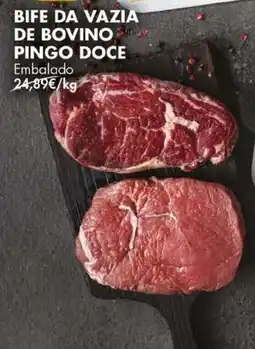 Pingo Doce Bife da vazia de bovino pingo doce promoção