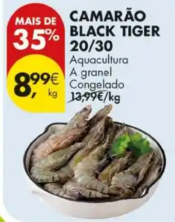 Pingo Doce Camarão black tiger promoção