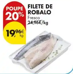Pingo Doce Filete de robalo promoção