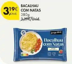 Pingo Doce Bacalhau com Natas promoção