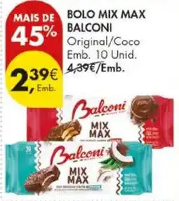 Pingo Doce Bolos mix max balconi promoção