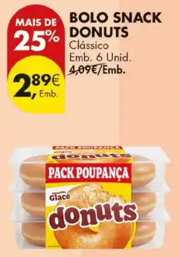 Pingo Doce Bolo snack donuts promoção